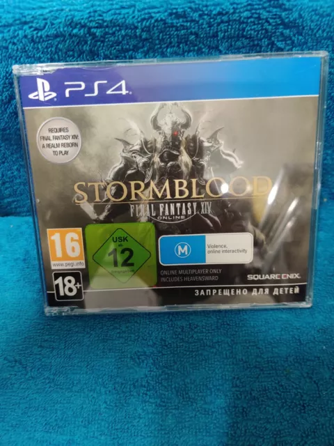 PS4 Final Fantasy XIV Stormblood sur Sony Playstation 4 en version promo