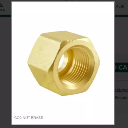 Co2 Nut Brass # Jo-12