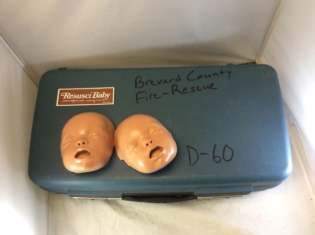 Laerdal Resusci Baby CPR Full Body Infant Manikin Case EMT Nursing Trainer Laerdal Resusci Baby CPR Full Body Infant Manikin Case EMT Nursing Trainer