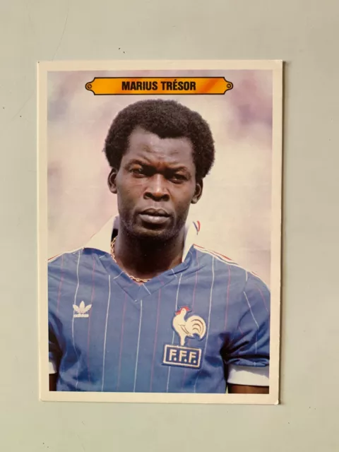 Carte Photo France Images 1982 - Equipe De France - Marius Tresor