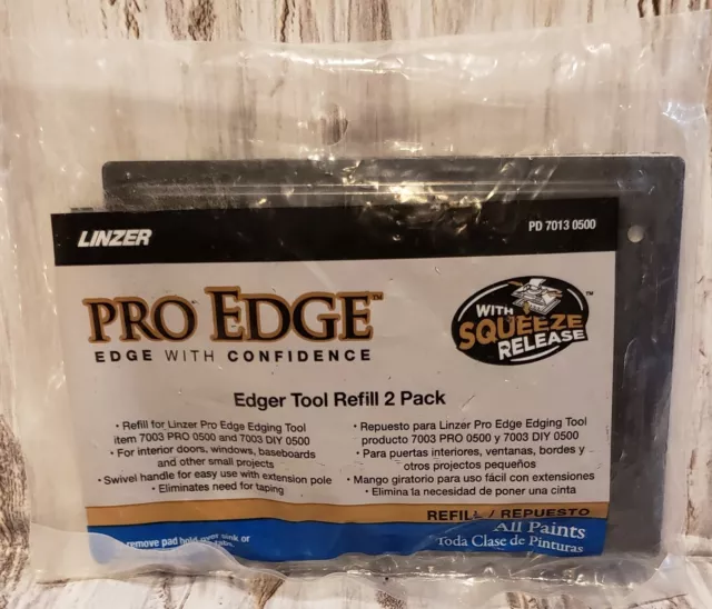 Linzer Pro Edge Edger Paint Tool Refill* 2 Pack* New Sealed* Free Shipping