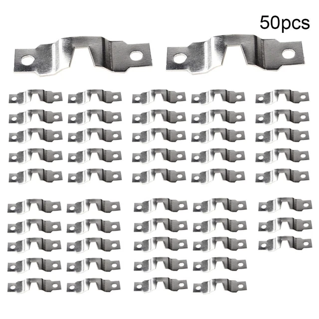 Un conjunto conveniente y práctico de ganchos de hardware con marco de imagen 10/50 en plata