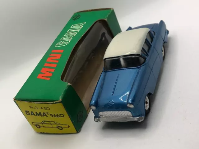 Mini-Mod Gama Opel Rekord 1:43 #9660 Mit Verpackung 902?