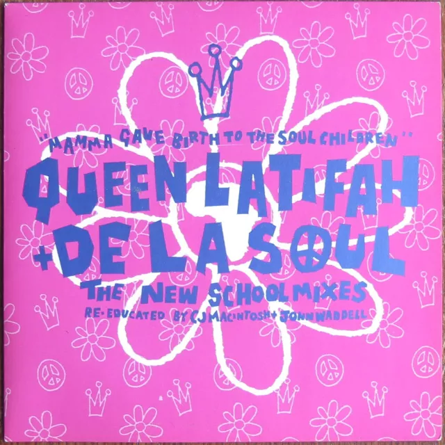 Queen Latifah + De la soul - Mama gave birth to the soul children - 7" single