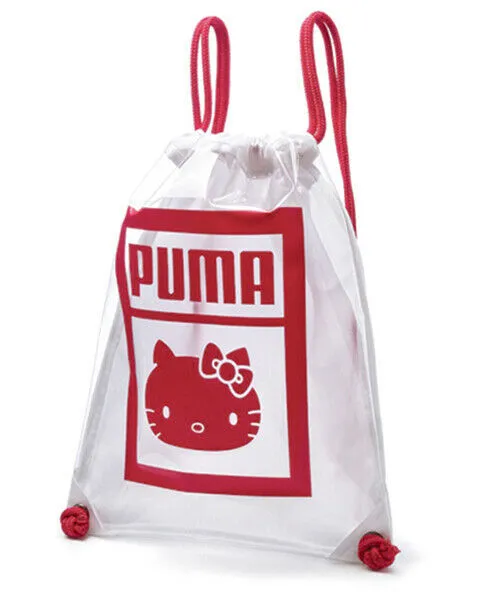 Puma x Hello Kitty Gym Sack Girls Womens Bag Clear 075523 01 A21A