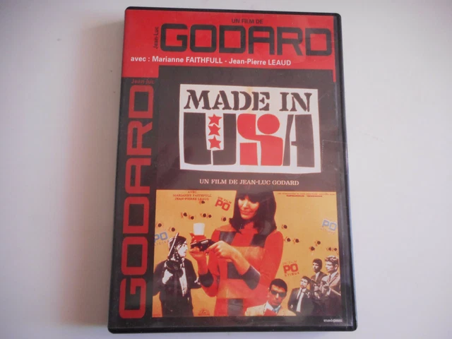DVD - MADE IN USA film de JEAN-LUC GODARD - ZONE 2