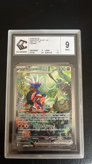 RECHERCHES PROFESSORALES FULL ART 240/198 HOLO SECRETE - NEUF - CARTE