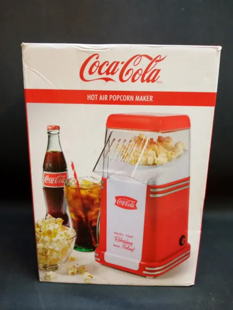 Coca-Cola Red Mini Hot Air Popcorn Machine