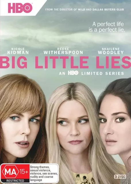 Big Little Lies: Season 1 (DVD, 2017, 3-Disc Set)