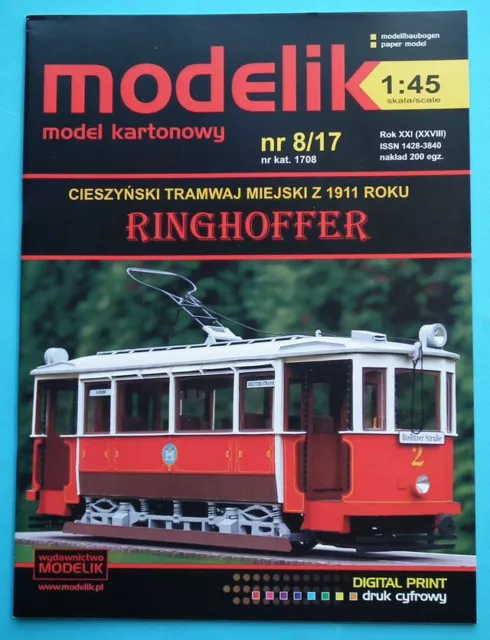 Modelik 8/2017 - Deutsche Straßenbahn Ringhoffer