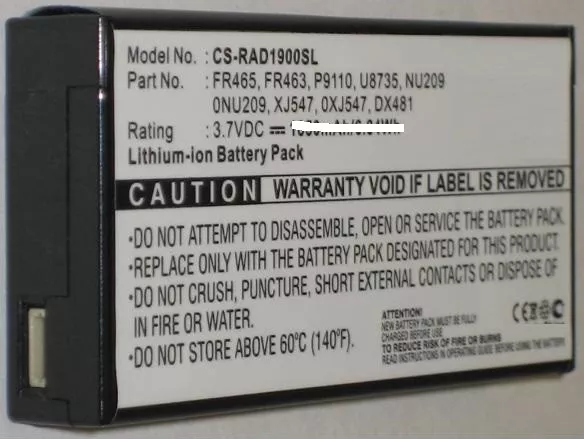 Battery 1000mAh Type 0NU209 0XJ547 DX481 P9110 For Dell PowerEdge T410