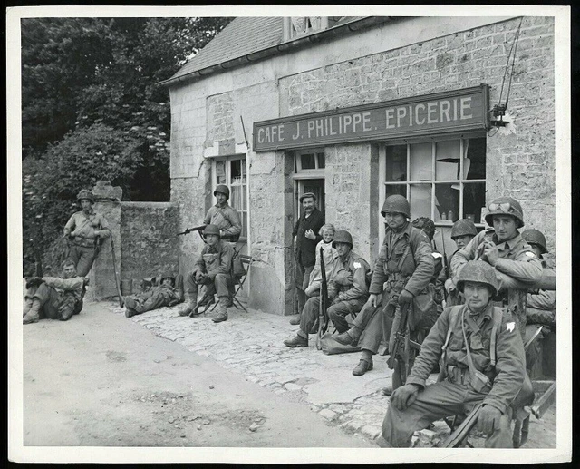 US WW2 90TH Normandie Omaha Dday Utah casque veste 82nd 1st 4th 29th ...
