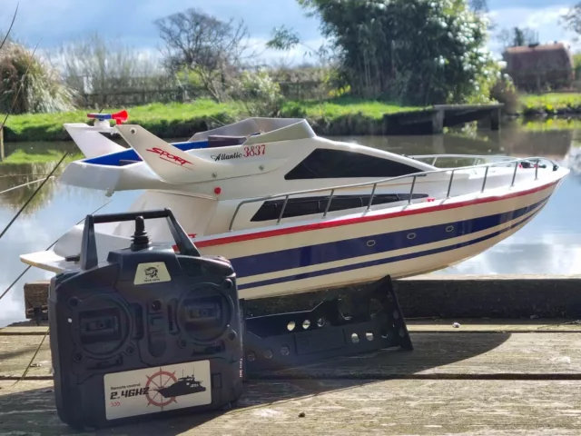 Rc Radio Control Boat High Speed Racing Rtr Fast Large Heng Long Atlantic Uk Toy