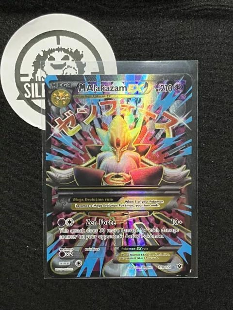  Pokemon - Mega-Alakazam-EX (118/124) - XY Fates Collide - Holo  : Toys & Games