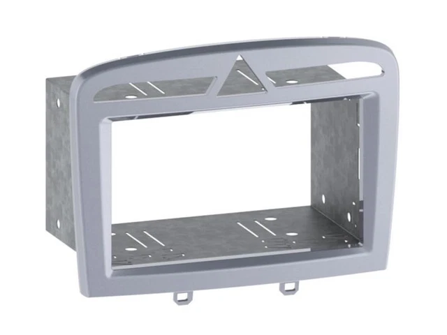 Cache Pour Autoradio Double DIN Tomzz - 188x110 Mm, Noir, Plastique, Pour Combler Les Ouvertures Inutilisées - 4