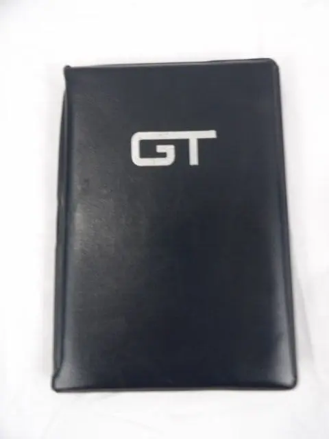 Vintage GT Grand Trunk Vinyl Notepad Cover Holder 8  x 5 3/4