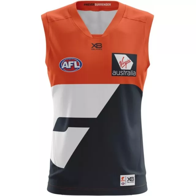 GWS Giants Home Guernsey XL - 3XL & Kids XBlades Greater Western Sydney AFL 18