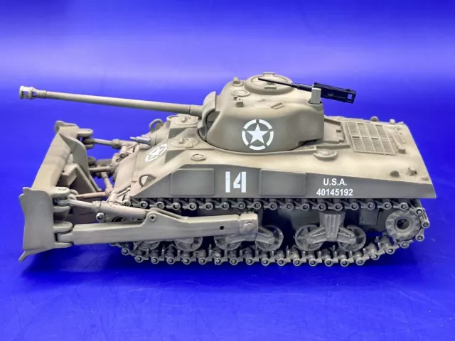 Killdozer Solido 1/50 Sherman Tank With Dozer Blade And 76mm Gun Panzer Char