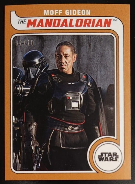 Moff Gideon 2023 Topps Throwback Thursday Star Wars #92 Bronze /10 TBT