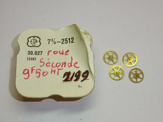 Roue Intermédiaire 203 ETA 2551/2550 - Pièce Horlogerie Suisse Occasion