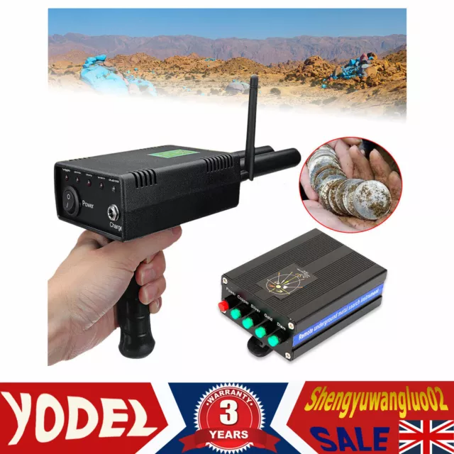 1000 M Long Range Gold Metal Detector Gems Diamond Finder Handheld Depth 20M UK