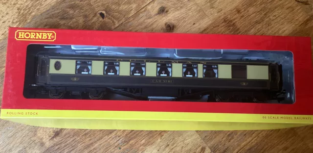 Hornby R4486 Pullman 3rd Class Kitchen- Steel Sided - Car No. 61 -NEW- Free Post