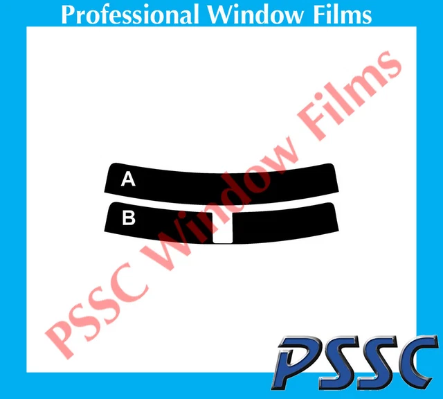 PSSC Pre Cut Sun Strip Car Window Films - Mazda 3 Saloon 2009 to 2016