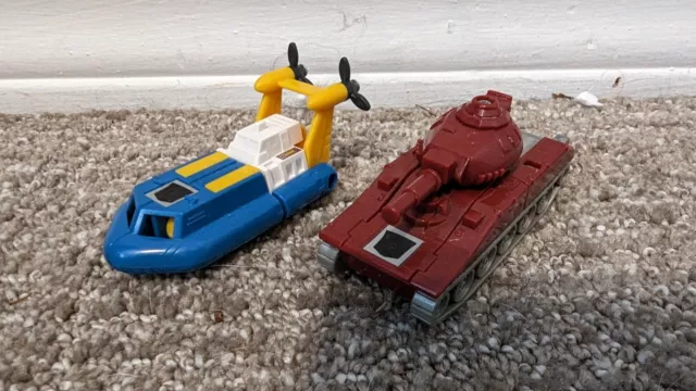 Hasbro Transformers Takara Original Vintage G1 Seaspray & Warpath Figures 1984