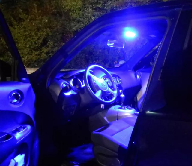 LAMPADE LED FIAT Illuminazione Ambienti Interni Blu 3er Set per