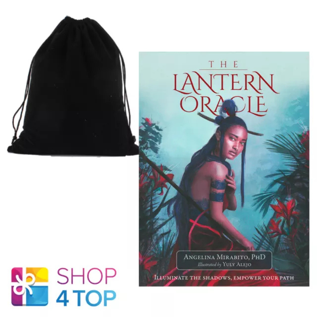 The Lanterne Oracle Cartes Pont Angelina Mirabito Alejo blue angel avec Sac