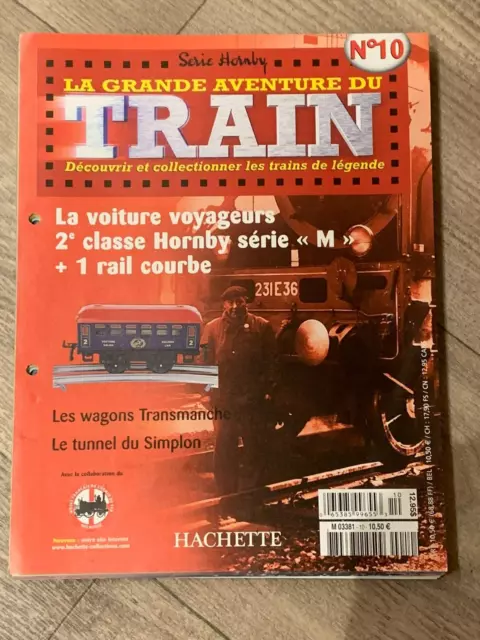 Voiture voyageur 2e classe N°10 Hornby Hachette O La Grande Aventure du Train 2