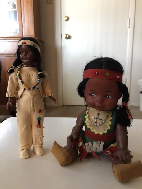 Vintage Native American Dolls