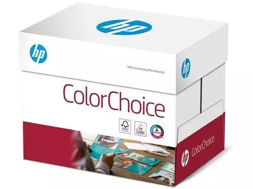 HP Color-Choice Drucker-/Laserpapier 100 g DIN-A4, 2.500 Blatt, weiß, extraglatt