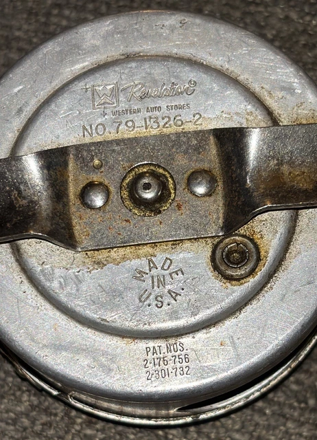 RARE VINTAGE WESTERN Auto Supply Co. Revelation V7343 Reel Made In