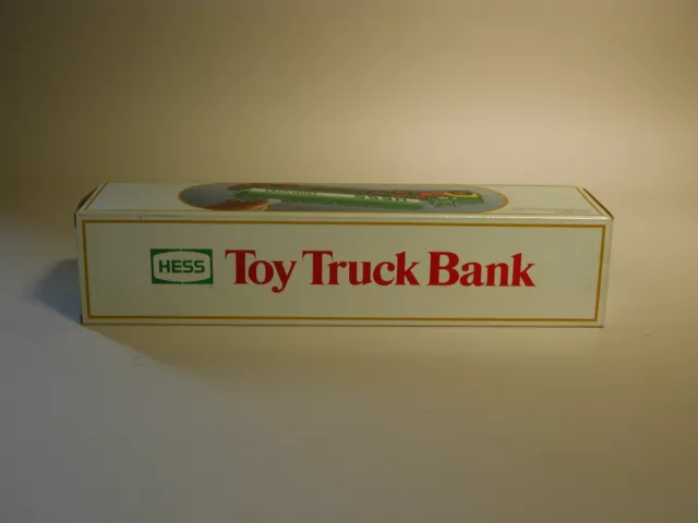 Hess 1984 Fuel Oil Tanker With Bank  Mint In The Box