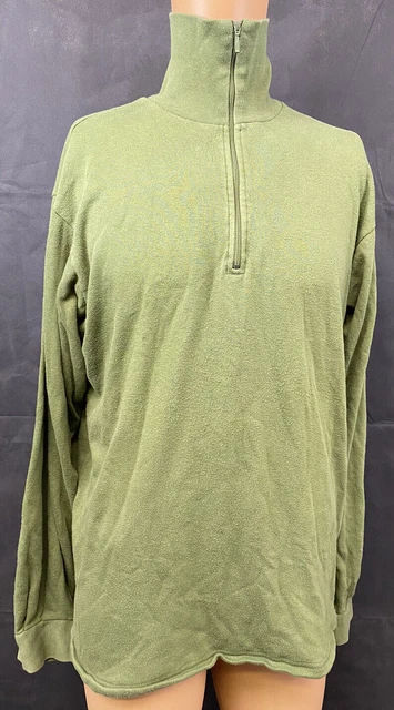 thumbnail image 2 of French Army Norgie Top – Thermal Half Zip Norwegian Shirt – Cold Weather – French/NATO Issued 2 of 3