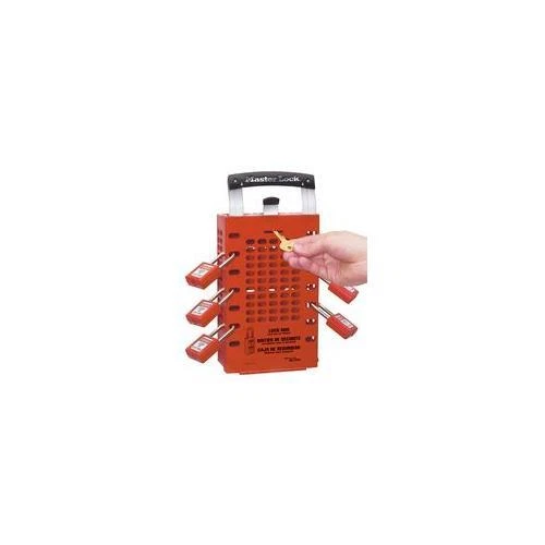 503RED MASTER Chiavistello Stretto Blocco Scatola - Rosso