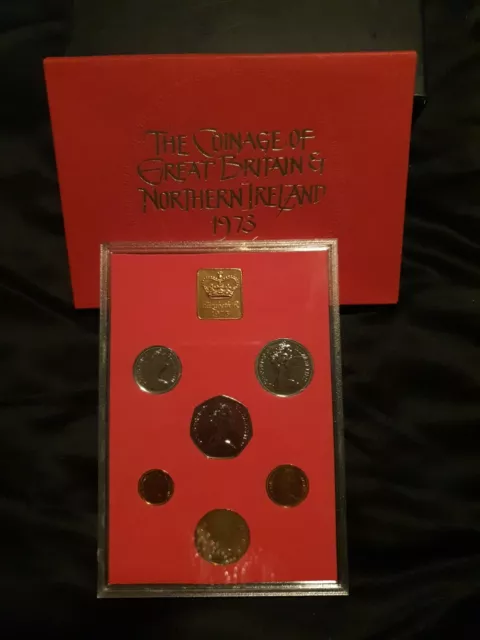 1973 The Coinage of Great Britain and Northern Ireland Proof Set