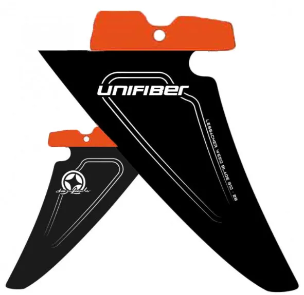 Unifiber Windsurf Finne Anti-Weed Lessacher Weed Blade G10 Powerbox Seegras