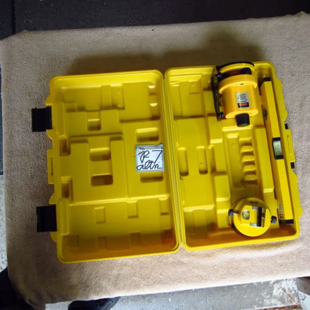 Alton rotary laser level kit with case but missing level & goggles. Barely used