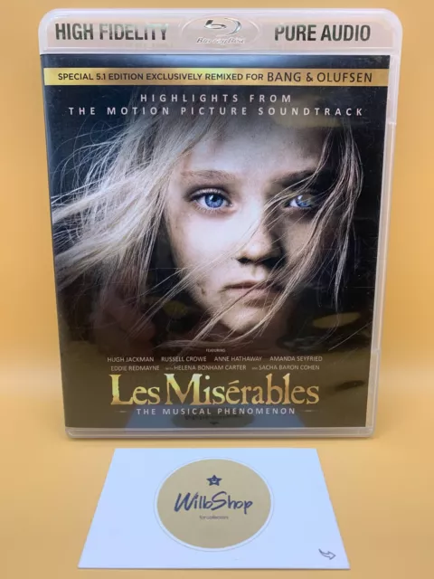 Les MIserables The Musical Phenomenon Blu-Ray High Fidelity Pure Audio Edition