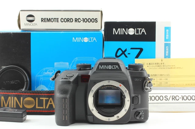[Near MINT IN BOX] MINOLTA α-7 Alpha α7 a7 a-7 35mm SLR Film Camera From JAPAN
