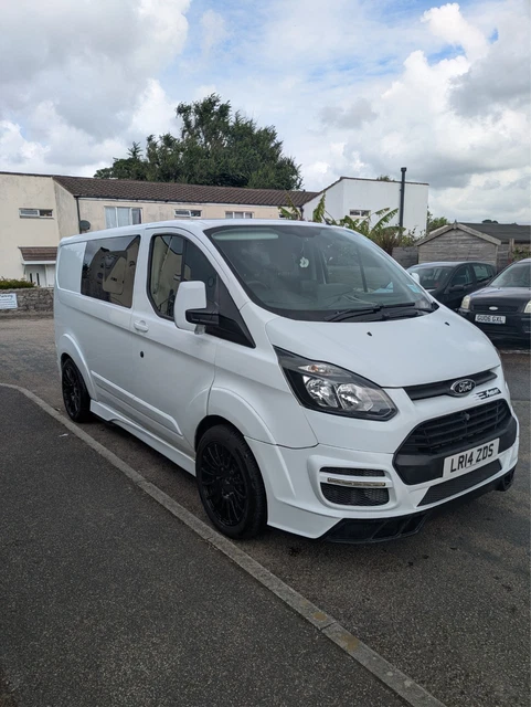 2014 FORD TRANSIT custom crew cab swb MS-RT rep NO VAT £11,000.00 ...