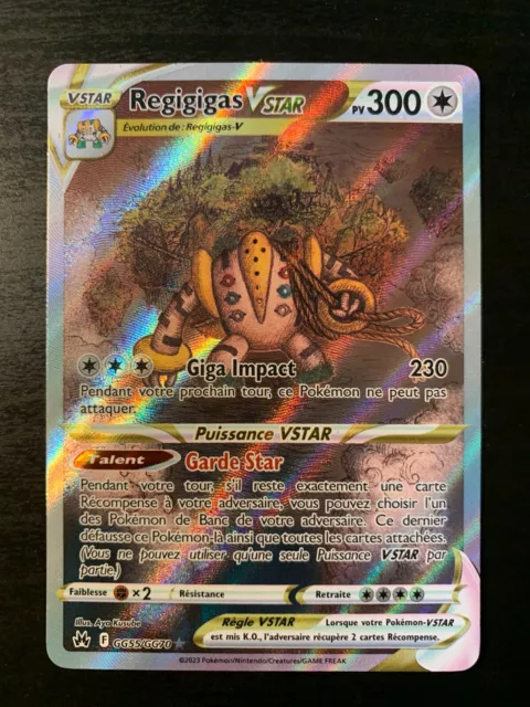 Regigigas VSTAR (Regigigas V ASTRO) GG55/GG70 Full Art Alternativa