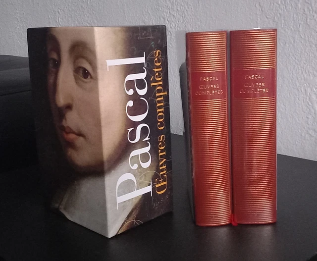 BLAISE PASCAL - Oeuvres Complètes - Coffret Pleiade - Etat Neuf