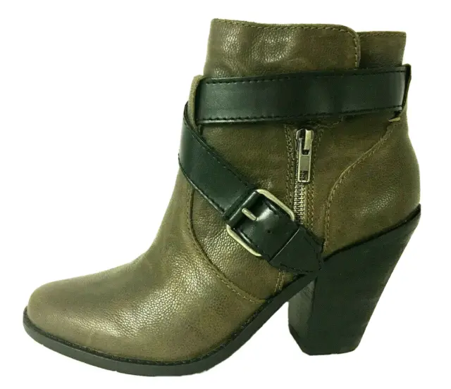 Dv By Dolce Vita Canery-2 Dark Harness Ankle Bootie Sz 8.5, Retail $140