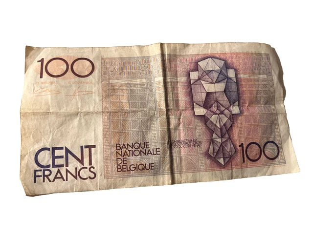 Billet belge 100 francs- Hendrik Beyaert