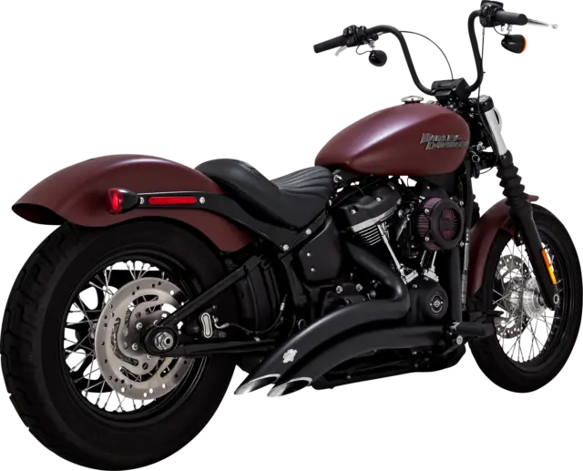 Vance & Hines Big Radius Motorcycle Exhaust System Black 46377