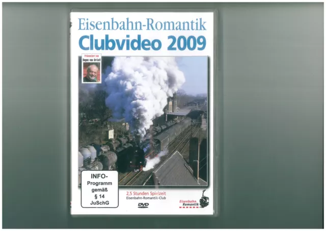 Eisenbahn-Romantik Clubvideo 2009 DVD SWR Reichsbahn SBB OVP 1609-13-30