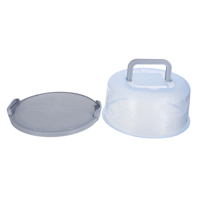 Trasportatore per torte rotondo con supporto scatola portatile manico